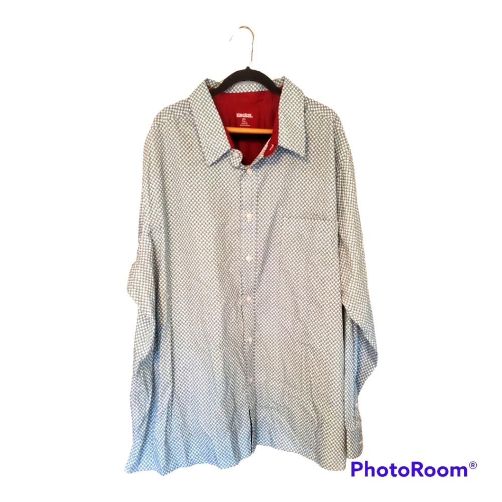 King Size Button Down Shirt 4xlt